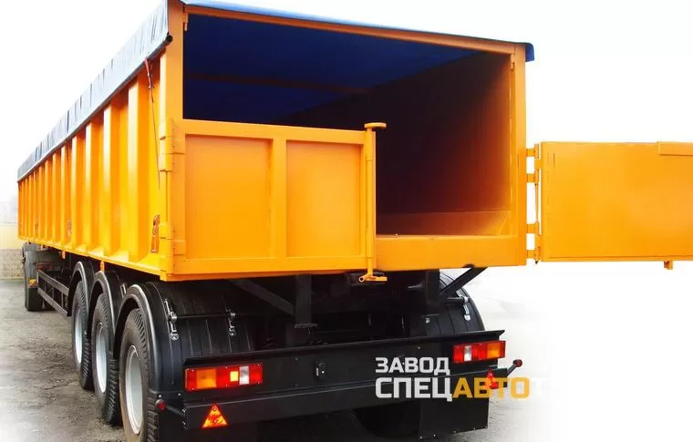 Полуприцеп ломовоз автомобильный трехосный sat119м грузовые