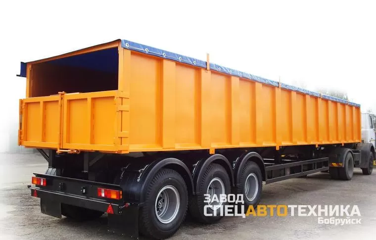 Полуприцеп ломовоз автомобильный трехосный sat119м грузовые