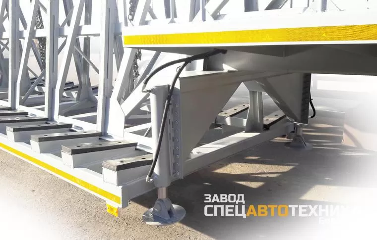 Полуприцеп автомобильный панелевоз (хребтовый)  sat191 грузовой