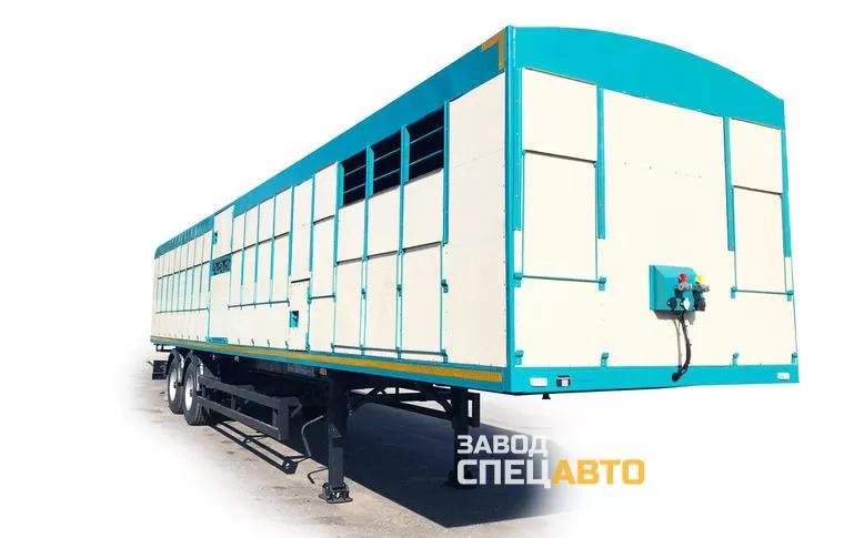 Полуприцеп автомобильный одноярусный (скотовоз) sat47к 