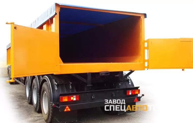 Полуприцеп ломовоз автомобильный трехосный sat119м грузовые