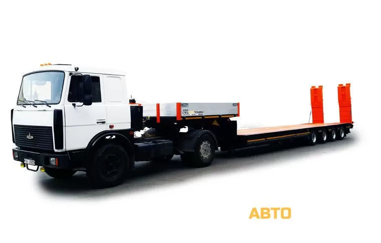 Полуприцеп низкорамный sat183 грузовые