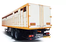 Полуприцеп автомобильный одноярусный (скотовоз) sat47к 