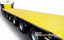 Полуприцеп низкорамный (тяжеловоз)  sat186 грузовые