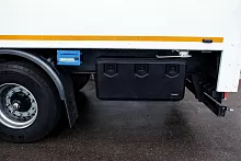 Полуприцеп с подвижным полом  sat150 (4-х осный) 