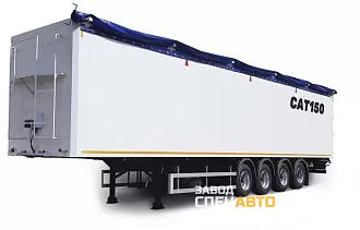 Полуприцеп с подвижным полом  sat150 (4-х осный) 