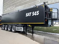 Полуприцеп самосвальный алюминиевый  sat545 грузовые