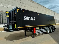 Полуприцеп самосвальный алюминиевый  sat545 (3-х осный) грузовые