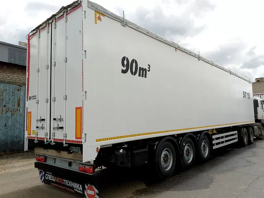 Полуприцеп с подвижным полом  sat150 