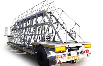 Полуприцеп автомобильный панелевоз (хребтовый)  sat191 грузовой