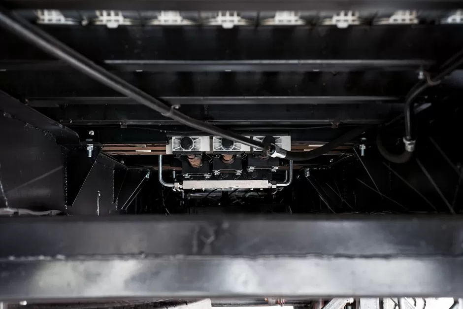 Полуприцеп с подвижным полом  sat150 (4-х осный) 