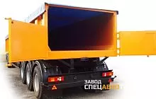 Полуприцеп ломовоз автомобильный трехосный sat119м грузовые