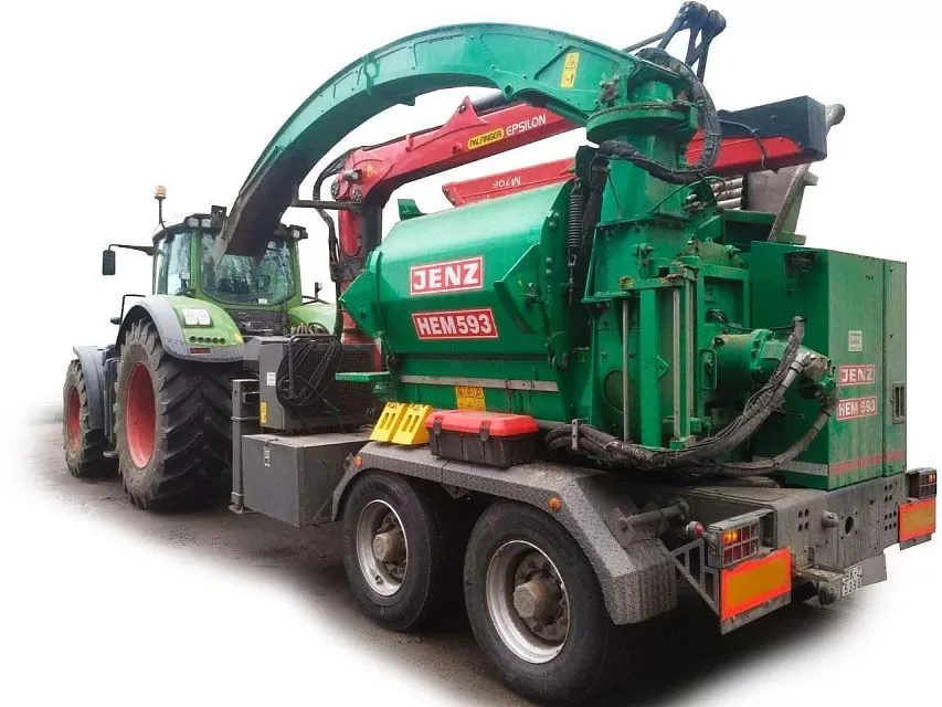 Рубительная машина  сат-jenz грузовые