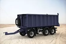 Прицеп самосвальный  sat135в (облегченный) грузовые