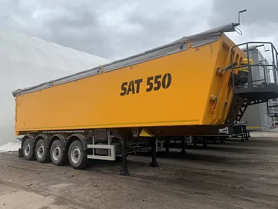 Алюминиевые полуприцепы SAT545 и SAT550 