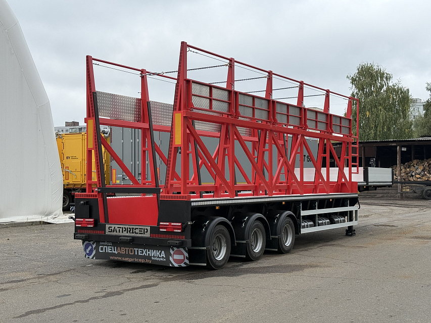 Полуприцеп автомобильный панелевоз (кассетный)  sat197 грузовой