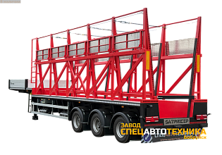 Полуприцеп автомобильный панелевоз (кассетный)  sat197 грузовой
